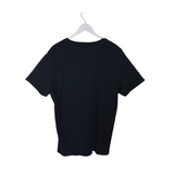 ROBERT GRAHAM GRAPHIC TEE MEN SHIRT BLACK ORANGE LARGE