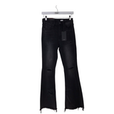 RISEN FLARE LEG JEANS BLACK 5
