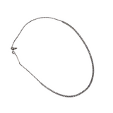 KENDRA SCOTT CRYSTALS NECKLACE SILVER