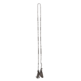 BRIGHTON LARIAT TASSEL NECKLACE SILVERTON