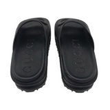 GUCCI LOVE PARADE MIAMI PLATFORM SLIDES LUXE SHOES BLACK 37