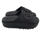 GUCCI LOVE PARADE MIAMI PLATFORM SLIDES LUXE SHOES BLACK 37