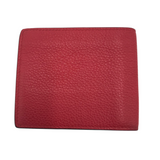 GUCCI LEATHER BIFOLD ` LUXE WALLET RED
