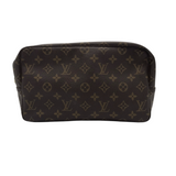 LOUIS VUITTON TROUSSE TOILETTE 28 POUCH LUXE HANDBAG BROWN