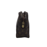 LOUIS VUITTON TROUSSE TOILETTE 28 POUCH LUXE HANDBAG BROWN