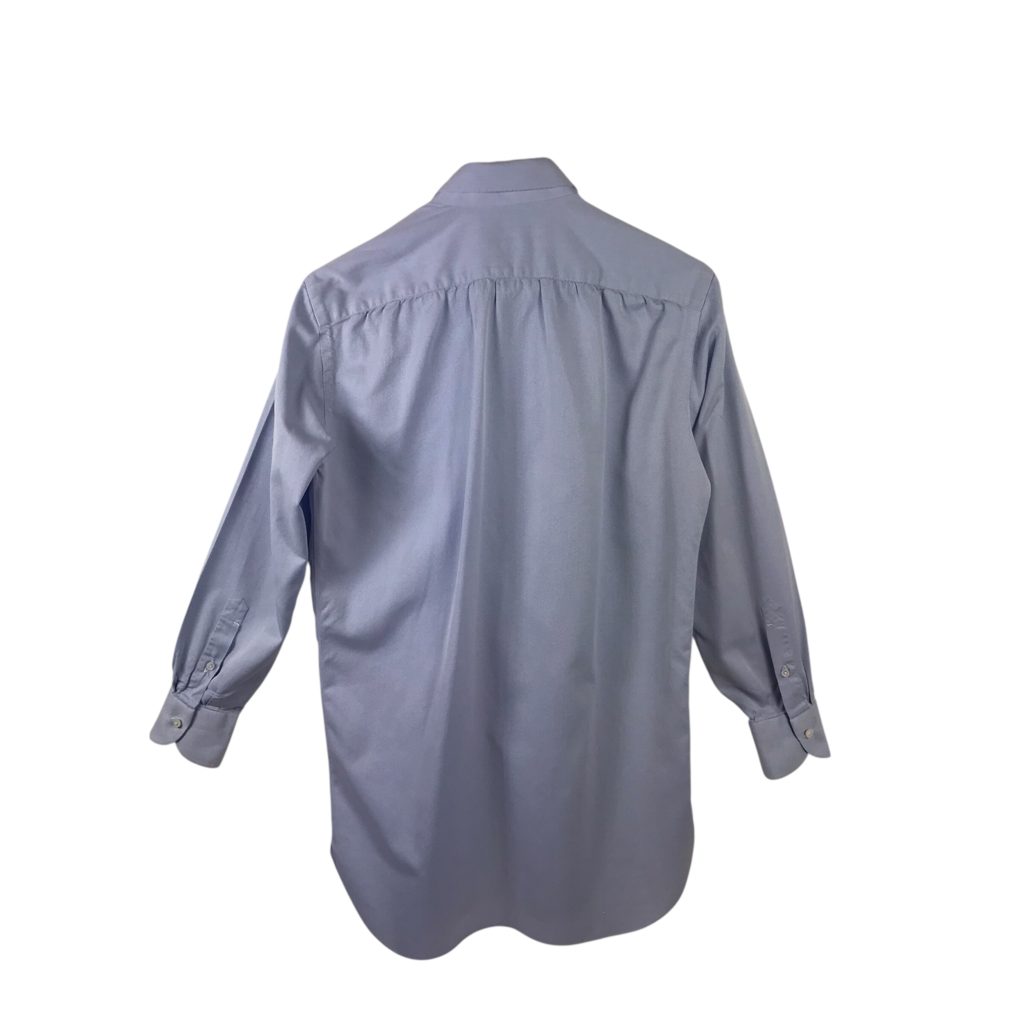 ISAIA LONG SLEEVE MEN SHIRT SKY LARGE