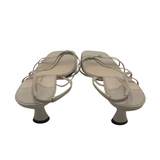 BANDOLINO STRAPPY HEEL SHOES PEARL 7M