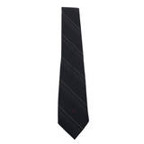 CHRISTIAN DIOR STRIPE MEN TIE BLACK MULTI