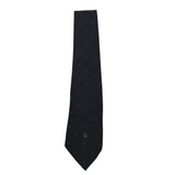 CHRISTIAN DIOR PRINT MEN TIE BLACK RED