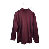 1/4 ZIP LONG SLEEVE MEN ACTIVEWEAR MAROON XLARGE