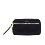 TUMI NYLON FANNY PACK HANDBAG BLACK 10.5x5.5x”