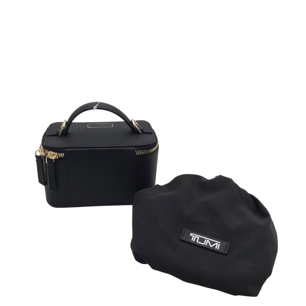 RET$175 MINI TRAIN CASE WOMEN'S ACCESSORIES BLACK