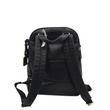 TUMI RET$495 LEATHER BACKPACK BLACK 12”x12”x5”