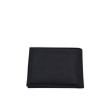 LEATHER WALLET BLACK 4.5x3”x0