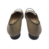 BRUNATE LEATHER LOAFER SHOES BEIGE WHITE 7