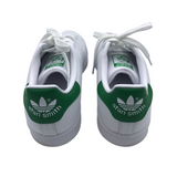 ADIDAS LACE UP SNEAKERS MEN SHOE WHITE GREEN 9
