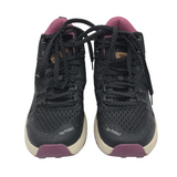 NEW BALANCE HI TOP LACE UP SNEAKER SHOES BLACK MAUVE 7.5