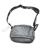 JESSICA SIMPSON NWT$98 QUILTED CROSSBODY HANDBAG SILVER BLACK