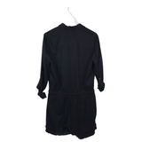 NWT$49 LONG SLEEVE ROMPER BLACK MEDIUM