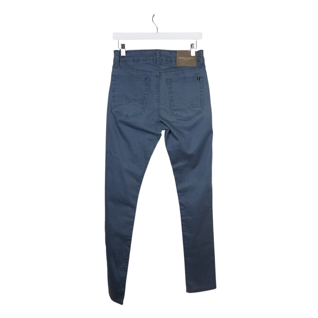 SHERMAN MORGAN NWT$580 SKINNY LEG MEN PANT BLUE 28