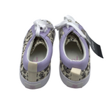 DISNEY SNEAKERS SHOES LAVENDER BLACK 8