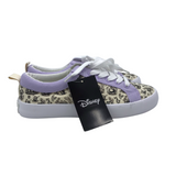 DISNEY SNEAKERS SHOES LAVENDER BLACK 8
