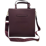 LONDON FOG NWT$128 SHOULDER TOTE HANDBAG PLUM