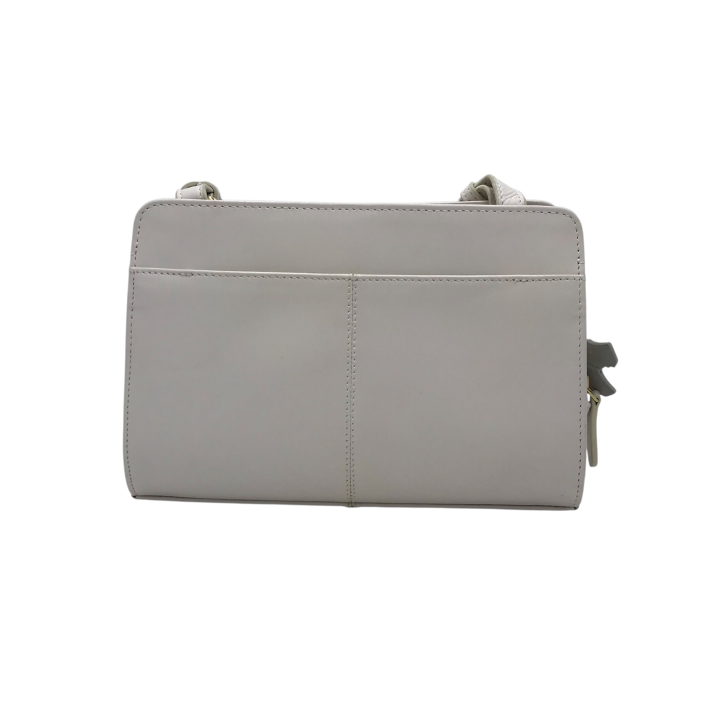 RADLEY LONDON LEATHER CROSSBODY HANDBAG WHITE