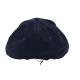 POLO RALPH LAUREN LOGO SNAPBACK HAT NAVY SILVER OS