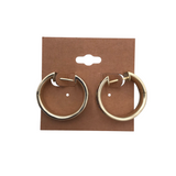 KENDRA SCOTT HOOPS GEMSTONES EARRINGS MULTI