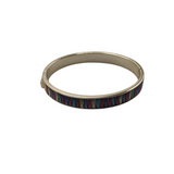 KENDRA SCOTT BANGLE RHINESTONES BRACELET GOLDTONE MULTI