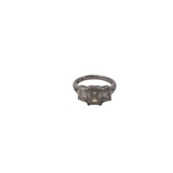 .925 CRYSTALS RING SILVER 8