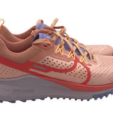 NIKE RET$140 "PEGASUS TRAIL 4" SNEAKER SHOES PEACH INDIGO 7.5