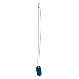 KENDRA SCOTT PENDANT NECKLACE GOLDTONE GREEN