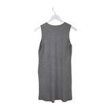 THEORY MINI KNIT SLEEVELESS DESIGNER DRESS GREY SMALL