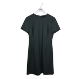 THEORY NWT$325 SHORT SLEEVE DESIGNER DRESS OLIVE 6