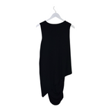 CLARA SUN WOO SLEEVELESS MINI DESIGNER DRESS BLACK SMALL