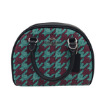 COACH SMALL SATCHEL HANDBAG TEAL RED