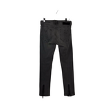 BURBERRY BRIT ANKLE ZIP SKINNY LEG LUXE JEANS GREY 30
