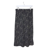 RACHEL ZOE NWT PRINT MIDI SKIRT BLACK CREAM 4