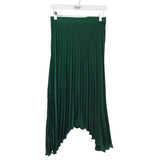 BANANA REPUBLIC NWT$119 PLEATED SKIRT GREEN 4
