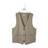 WAISTCOAT VEST BEIGE SMALL