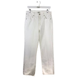 CITIZENS OF HUMANITY STRAIGHT LEG DESIGNER JEANS WHITE 28
