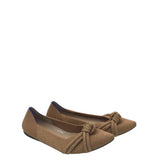 ROTHY’S RET$165 KNOT POINT-TOE SHOES SILVER BEIGE 9