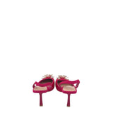 RHINESTONE SLINGBACK PUMP SHOES HOT PINK 9