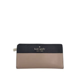 KATE SPADE BIFOLD WALLET BEIGE BLACK