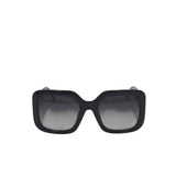 MARC JACOBS RET$140 OVERSIZED W/CASE SUNGLASSES/READERS BLACK