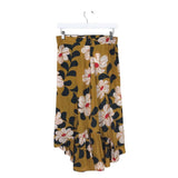 EVA FRANCO FLORAL RUFFLE SKIRT MUSTARD MULTI 8