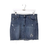 JOE'S DENIM MINI DESIGNER SKIRT BLUE 28