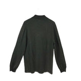 JOS A BANK NWT$69 WOOL 1/4 ZIP MEN SWEATER OLIVE XLT